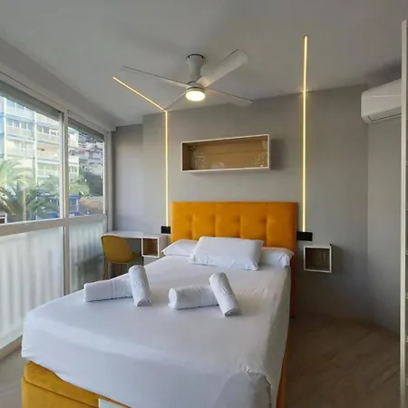 公寓 Aries 1 A 1 Min Playa Levante 貝尼多姆